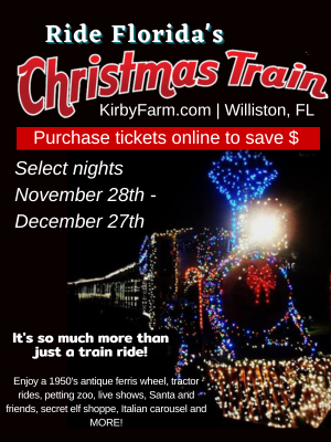 Kirby Family Farm's Christmas Train